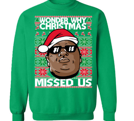 WONDER WHY CHRISTMAS MISSED US