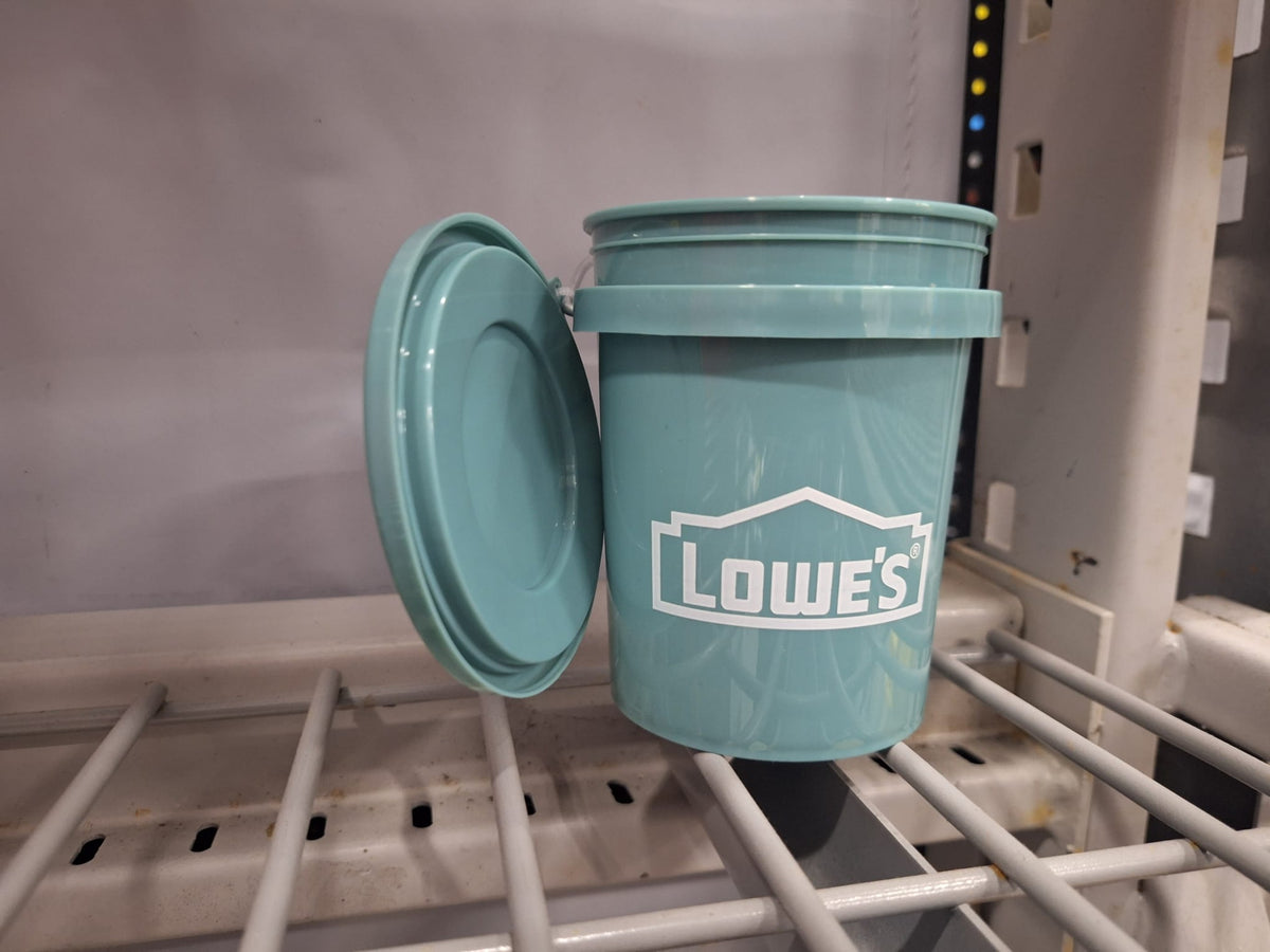 Lowe’s Mini Bucket with Lid – New
